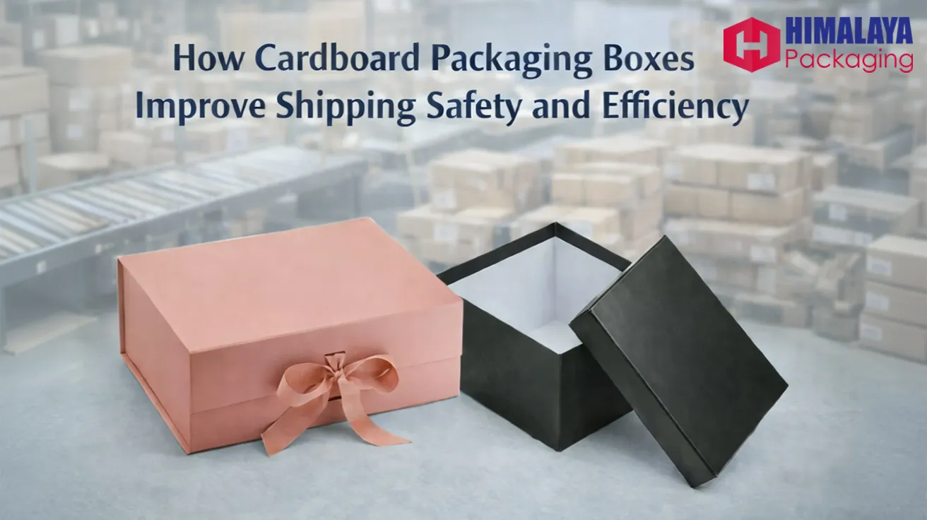 How Cardboard Packaging Boxes Improve Shipping Safety and Efficiency