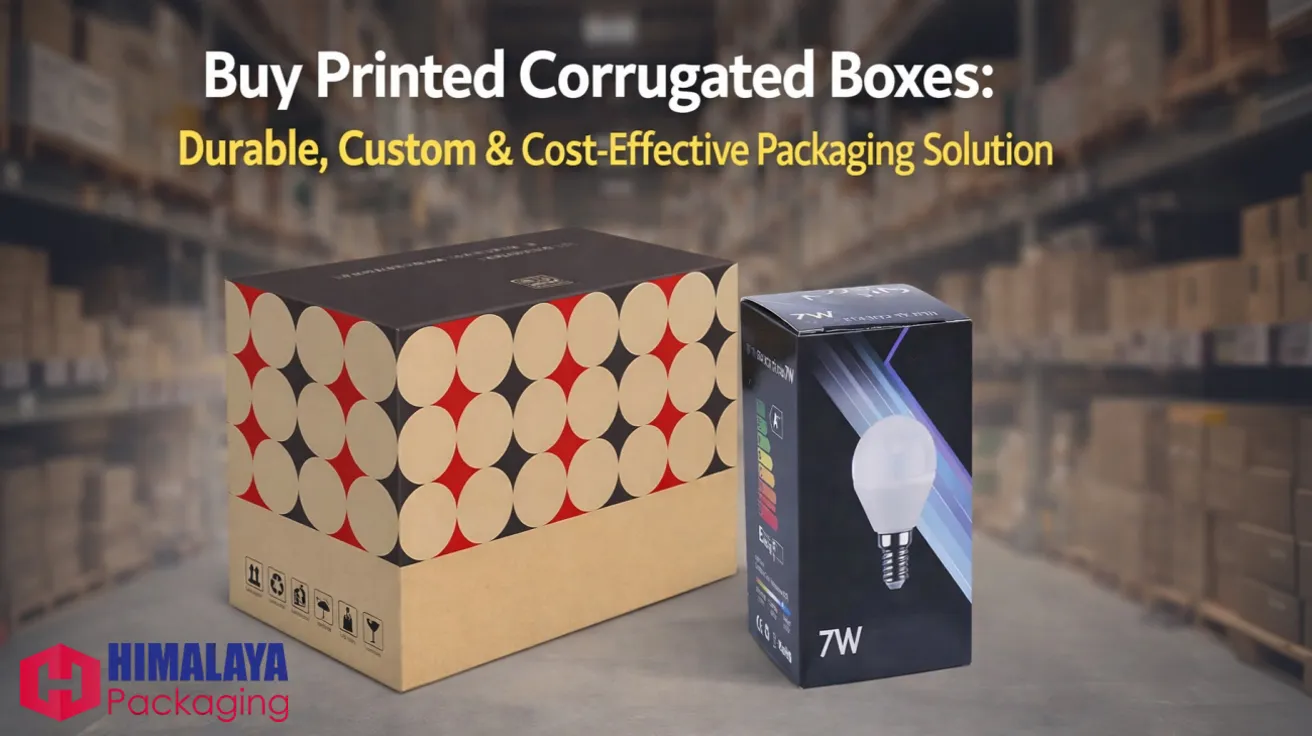 Buy Printed Corrugated Boxes: Durable, Custom and Cost-Effective Packaging